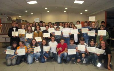 Remise des diplômes du Brevet