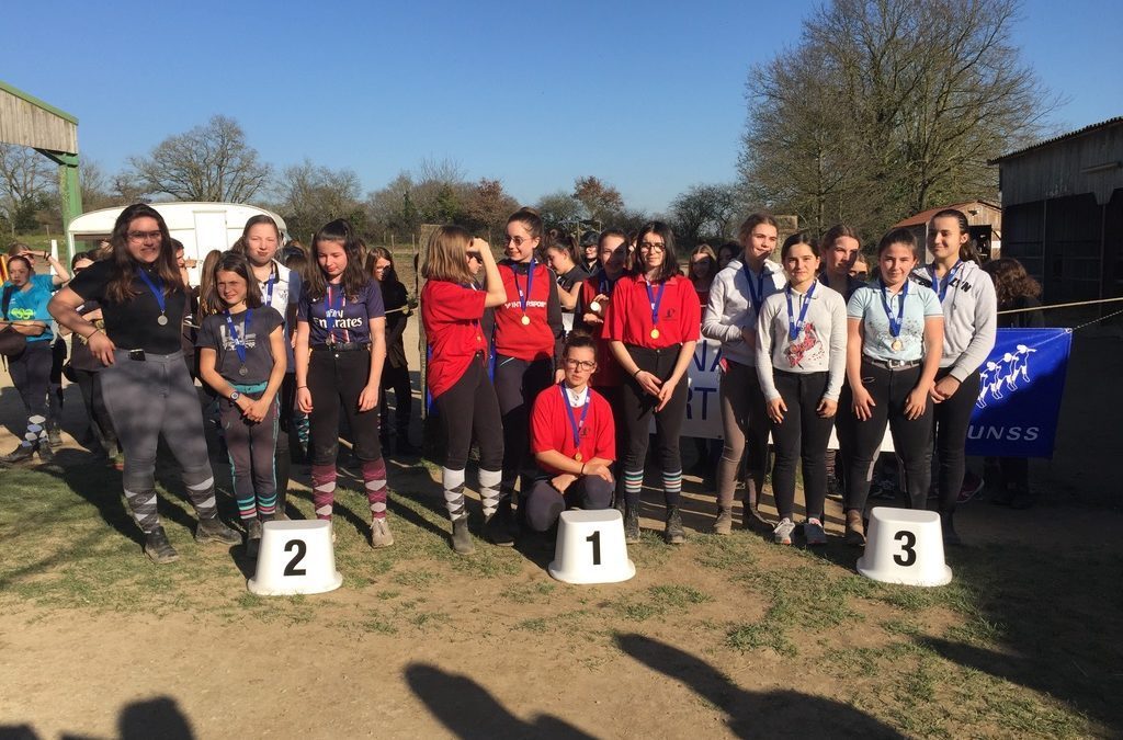 Championnat EQUITATION à Tallud Sainte Gemme, le mercredi 27 février