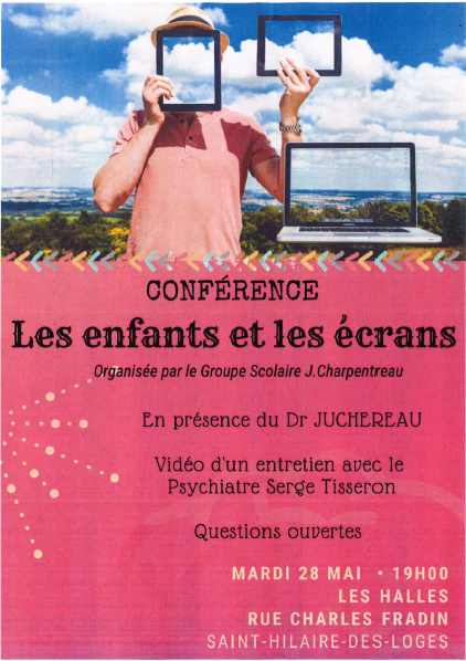 Conférence « Les enfants et les écrans »