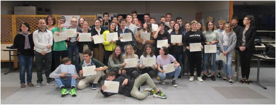 Remise des diplômes du Brevet