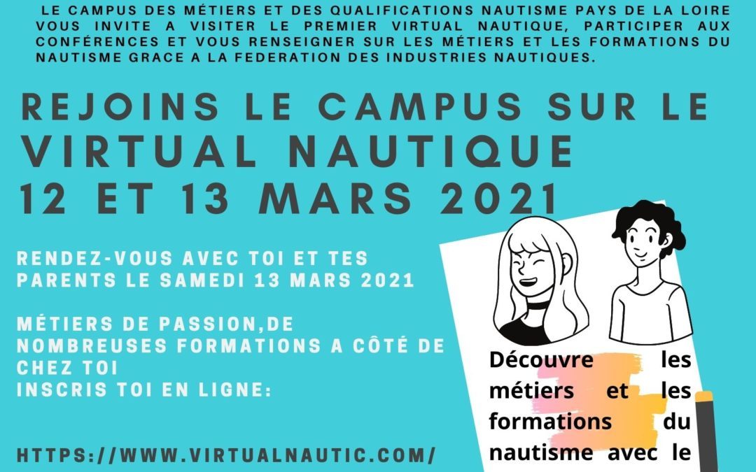 Salon nautique virtuel- Rencontres informations métiers et formations du nautisme