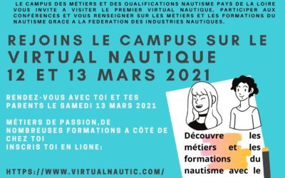 Salon nautique virtuel- Rencontres informations métiers et formations du nautisme